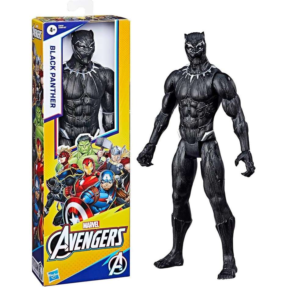 ACTION FIGURE AVENGERS 30CM BLACK PANTHER
