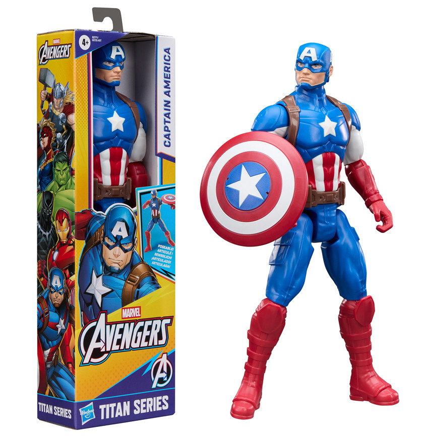 ACTION FIGURE AVENGERS CAPITAN AMERICA ARTICOLATO