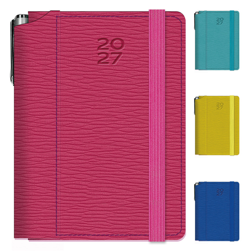 AGENDA 2027 115VD99 7X10 SALTARA CON PENNA GIORN.