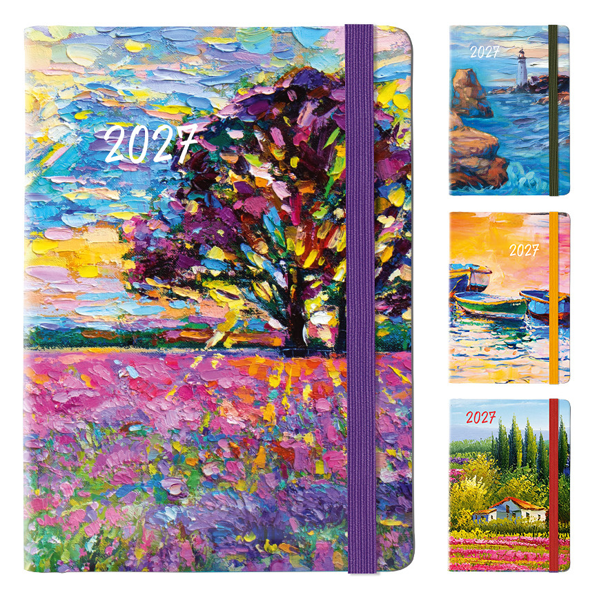 AGENDA 2027 118ZE 9X13 PAINTING ELASTICO GIORN.
