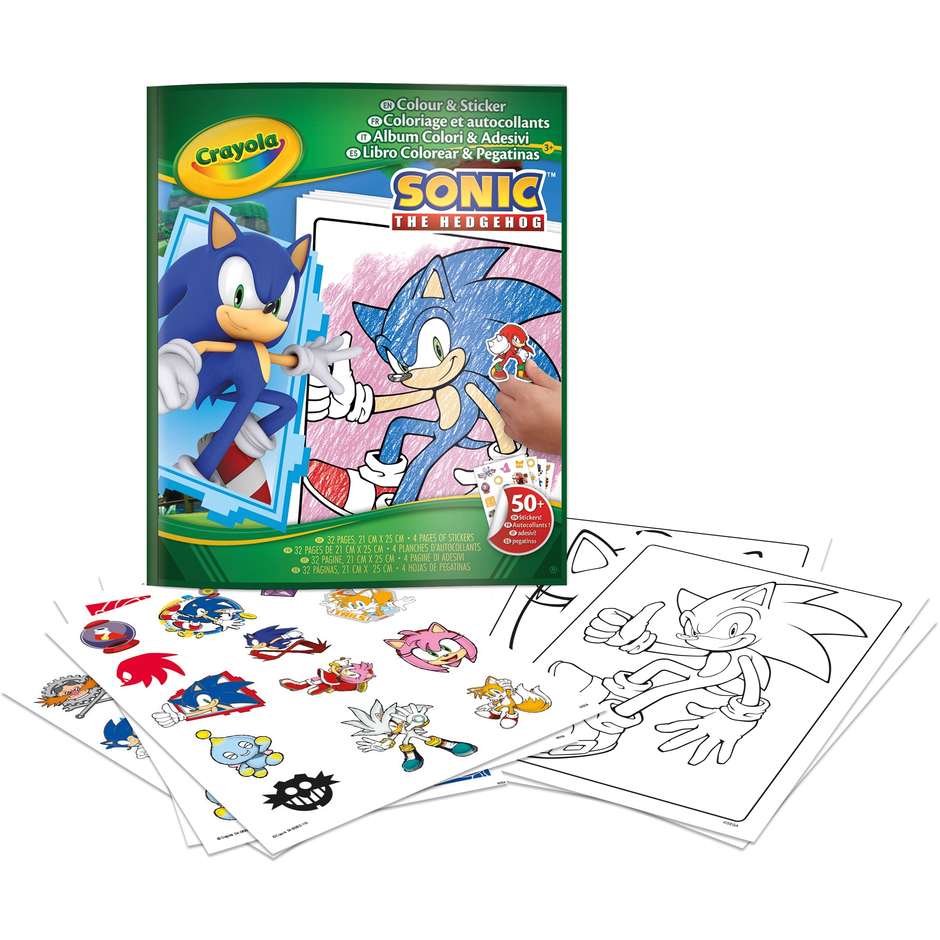 ALBUM ADESIVI SONIC 04-0898