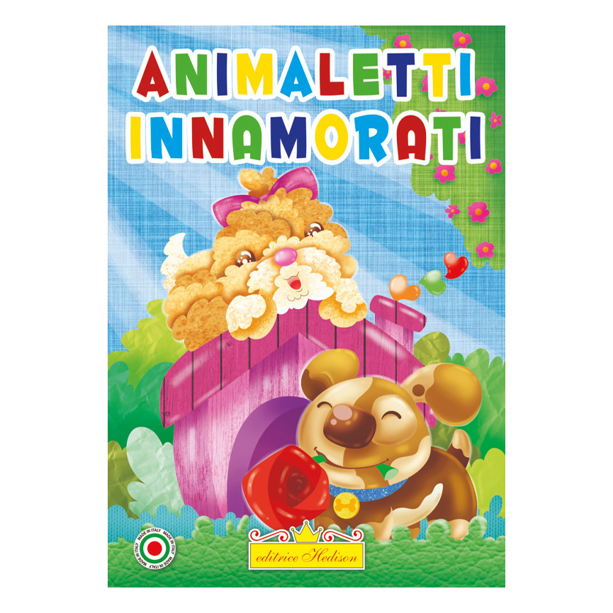 ALBUM COL ANIMALETTI INNAMORATI COLORO 1912
