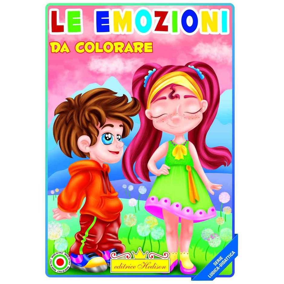 ALBUM COL COLORA LE EMOZIONI DIDATTICA PVP3 0810