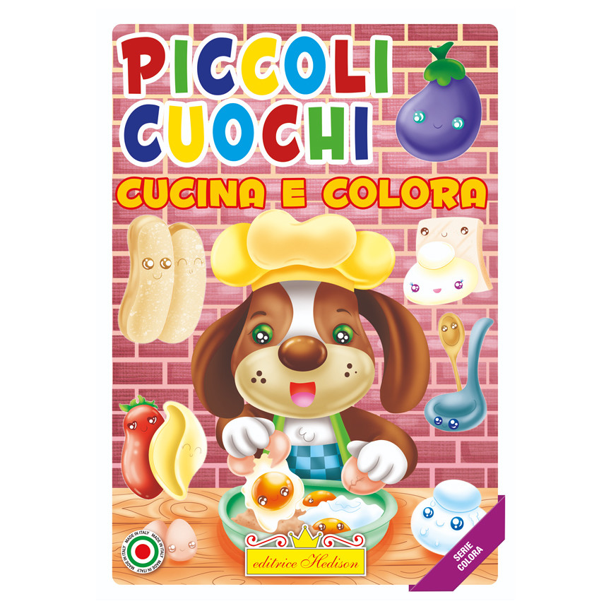 ALBUM COL PICCOLI CUOCHI COLORA 4661