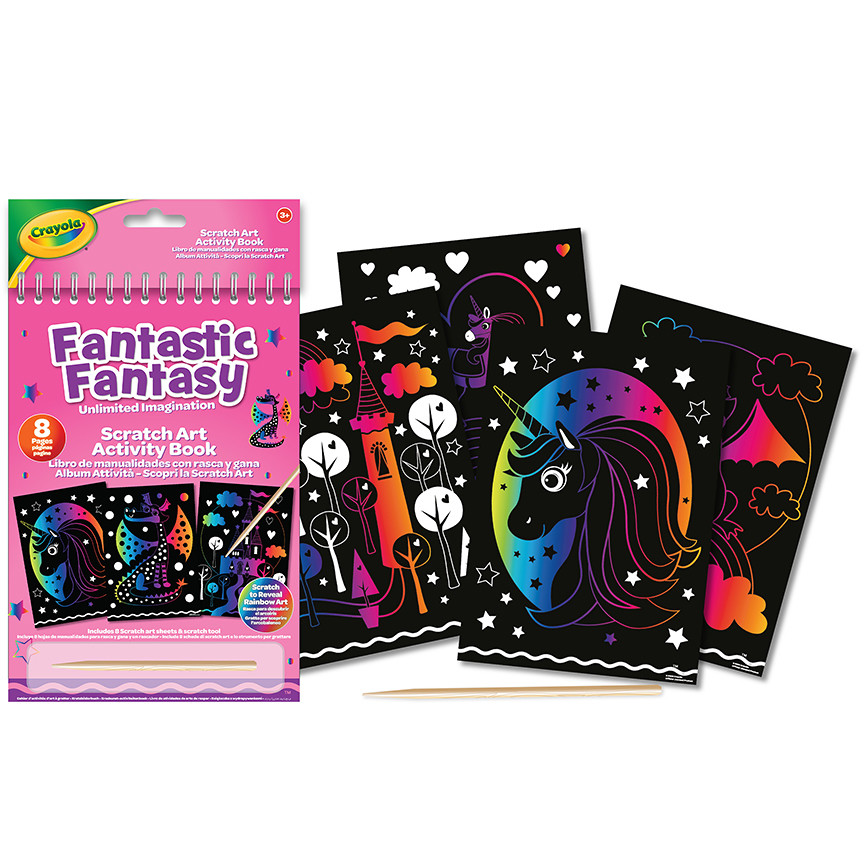 ALBUM SCRATCH ART FANTASTIC FANTASY 35530