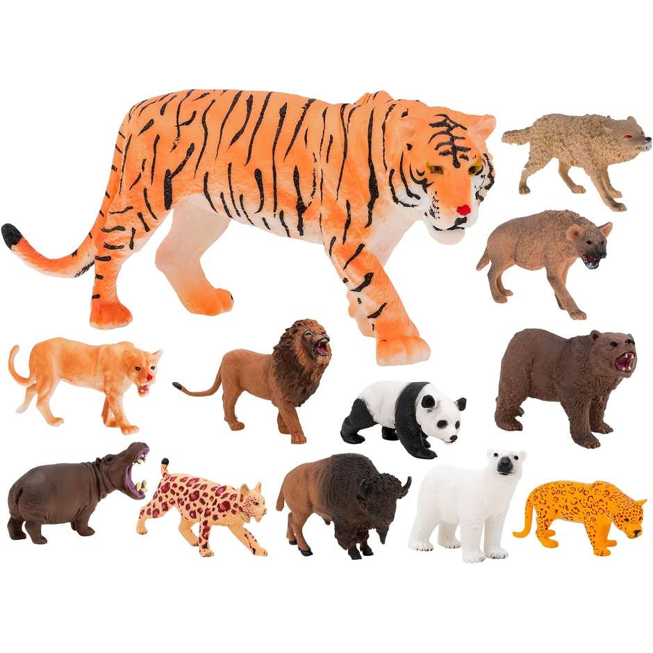 ANIMALI SAVANA 10CM 12 ASSORTITI