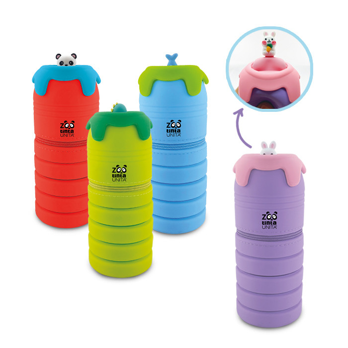 ASTUCCI SILICONE TINTA UNITA ZOO SQUEEZE ME 4SOGG.