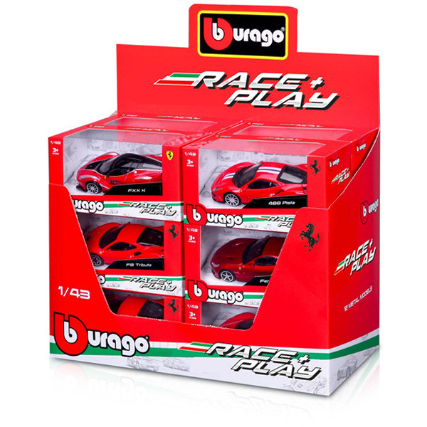 AUTO 1:43 BURAGO FERRARI ASSORTITE 36100