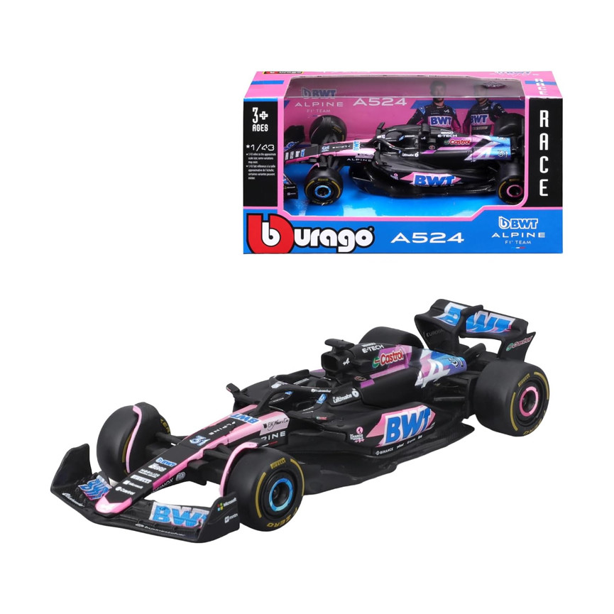 AUTO 1:43 RENAULT ALPINE F1 A524 OCON 31