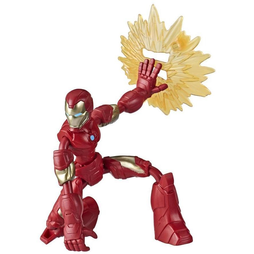 AVENGERS BEND AND FLEX IRON MAN ICE MISSION