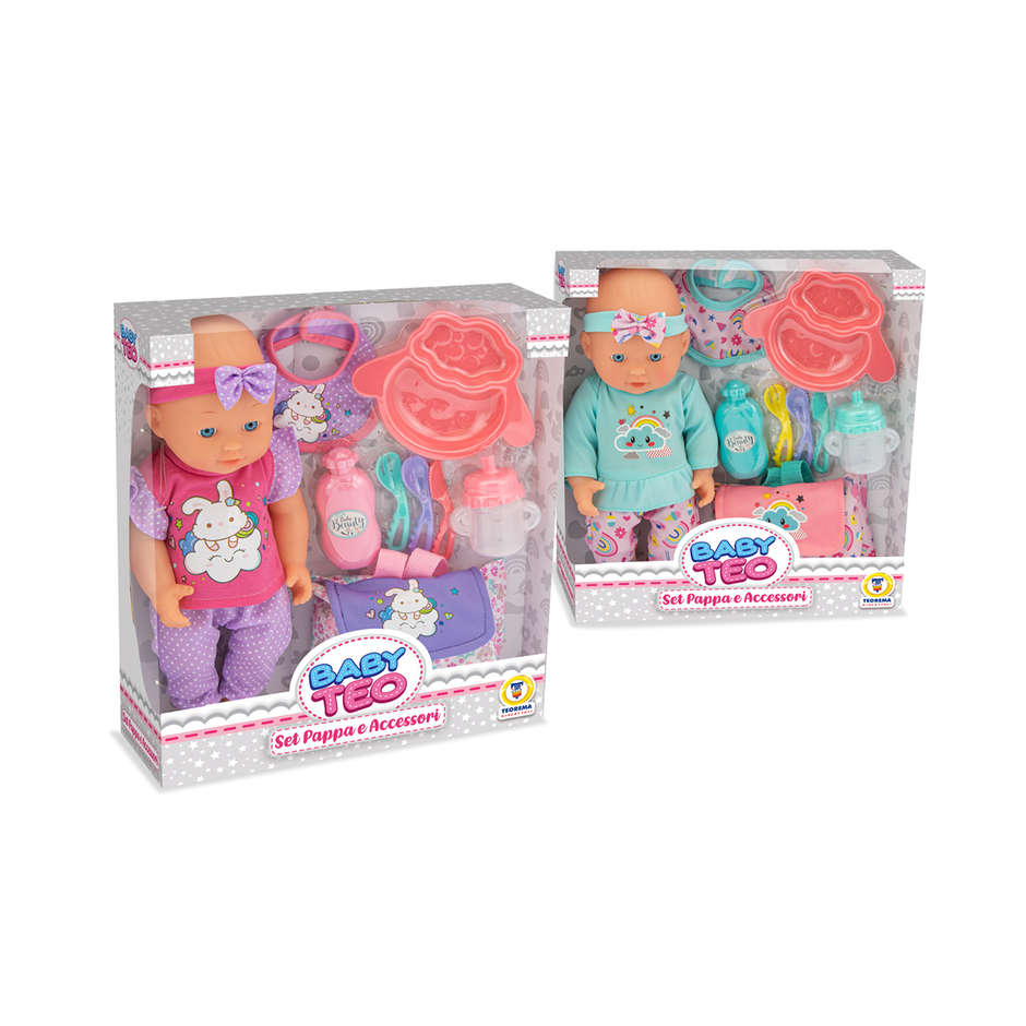 BABY BAMBOLA PAPPA C/BORSETTA 30CM 2ASS.