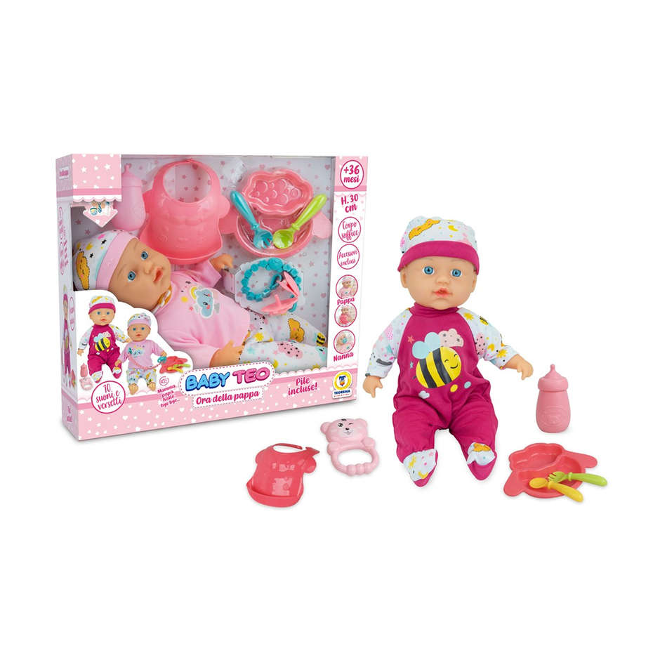 BABY BEBE ORA DELLA PAPPAC/VOCE E SUONI 30CM