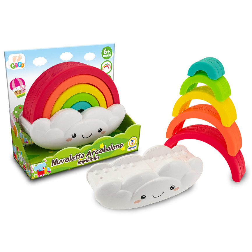 BABY LA NUVOLETTA ARCOBALENO IMPILABILE 80866