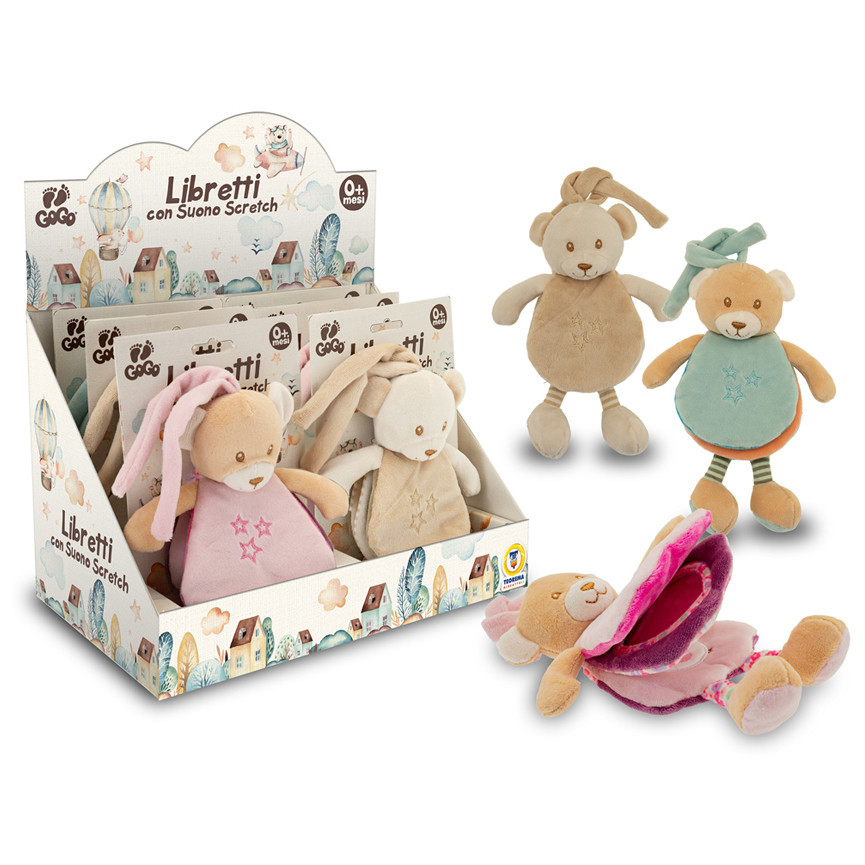 BABY LIBRETTO SCRATCH MORBIDOSO 3 COL. ASS. 39578