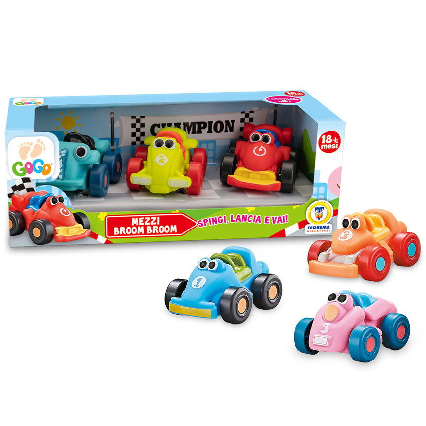 BABY MEZZI BRUM BRUM RACING CARS 81031