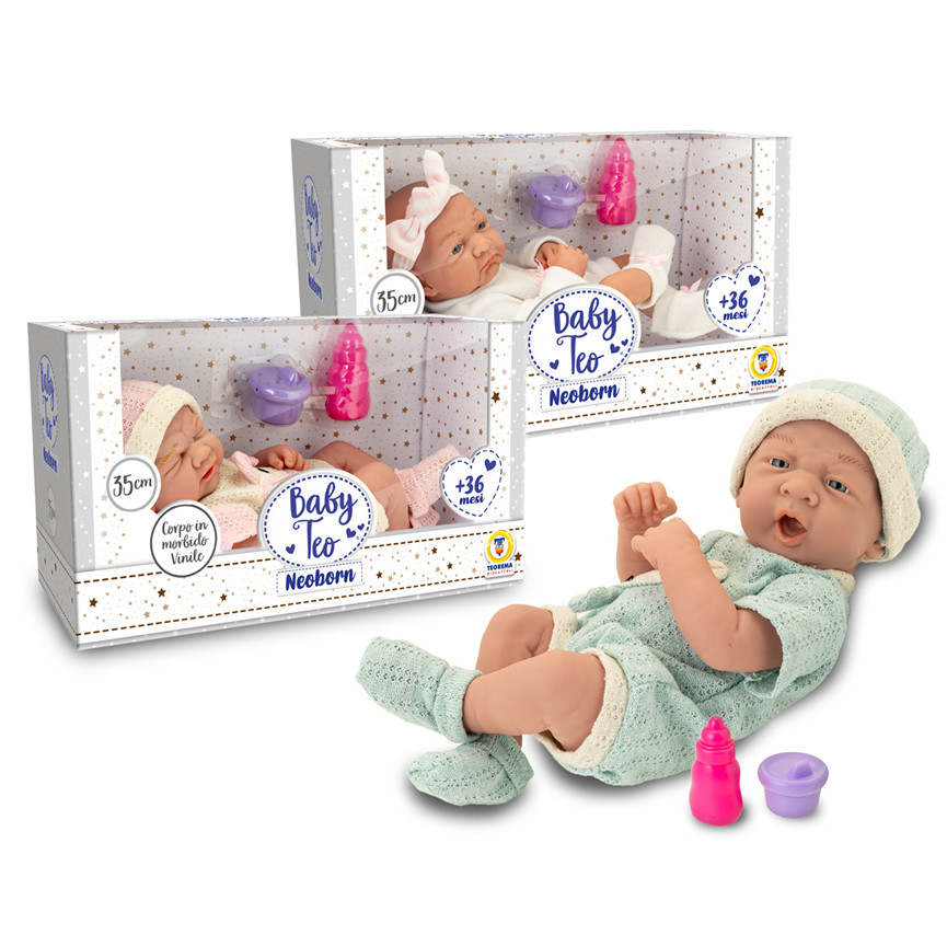BABY NEOBORN NEONATO 35CM3 MDL ASS. 80964