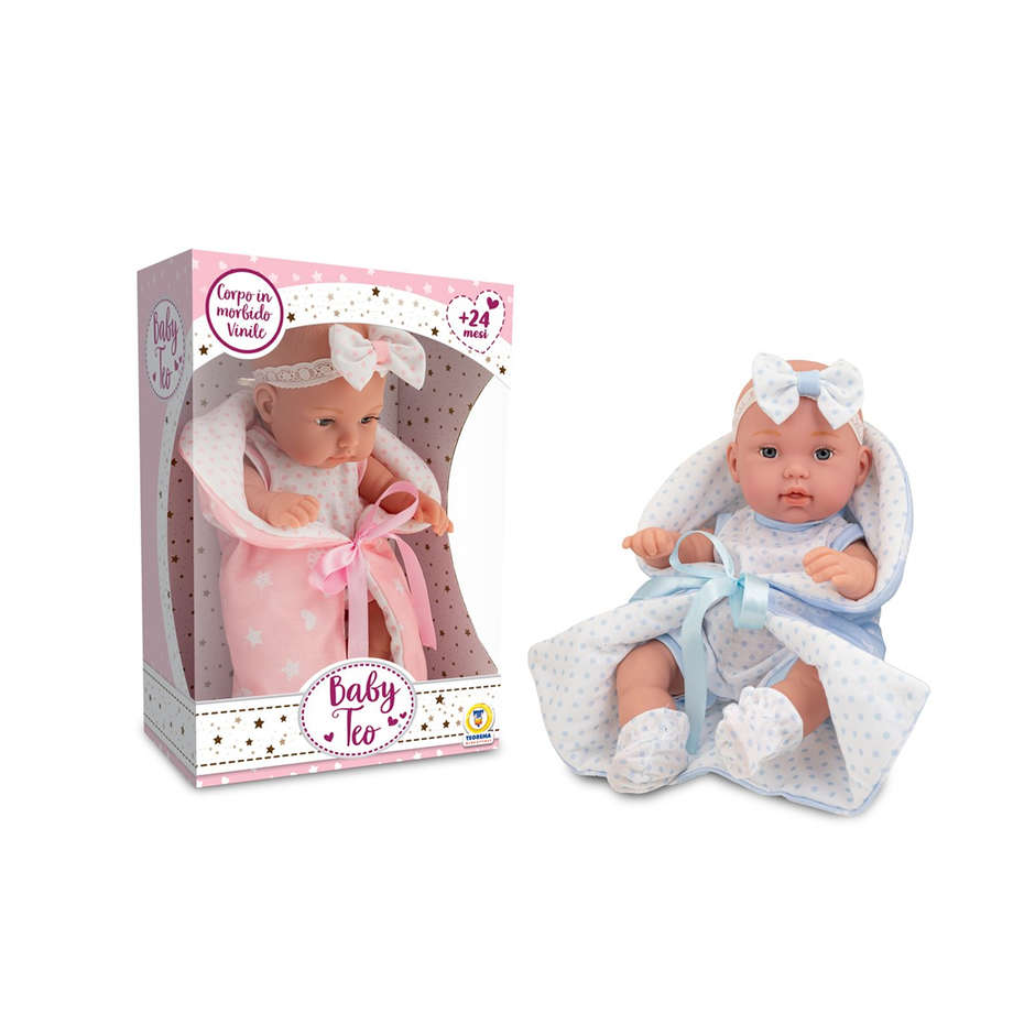 BABY NEONATO DOLCE NANNA C/PORTA ENFANT 2COL.ASS.