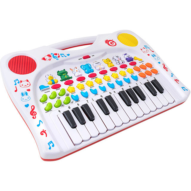 Pianola Giocattolo Per Bambini Con Animaletti - Strumento Musicale