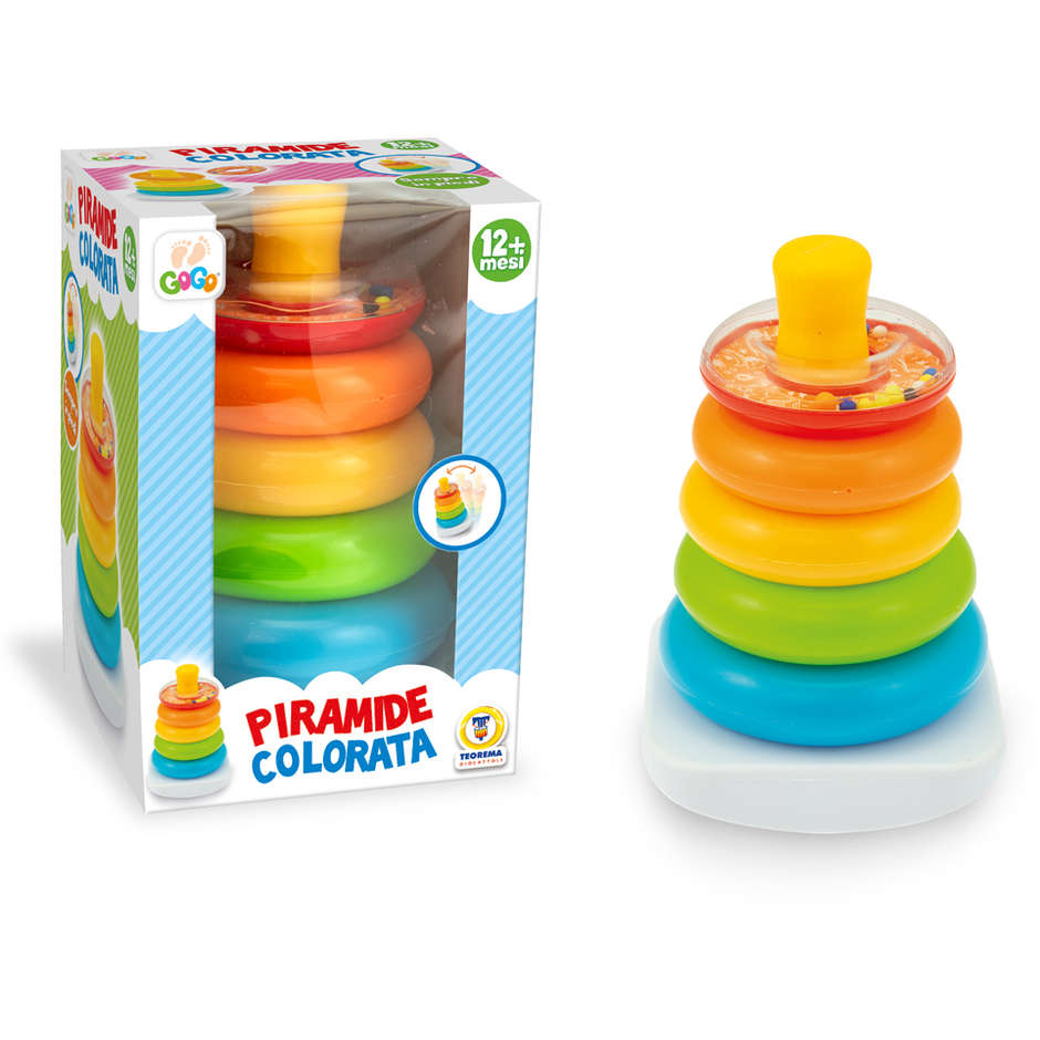 BABY PIRAMIDE 5 ANELLI COLORATA