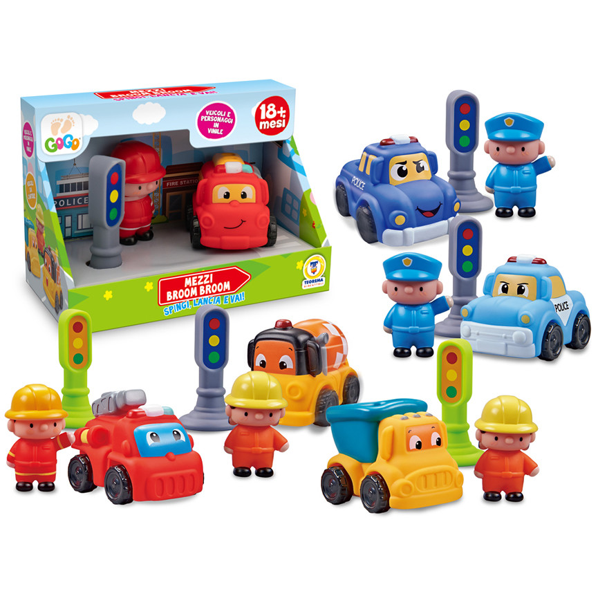 BABY PLAYSET BRUM BRUM 6 MODELLI ASSORTITI