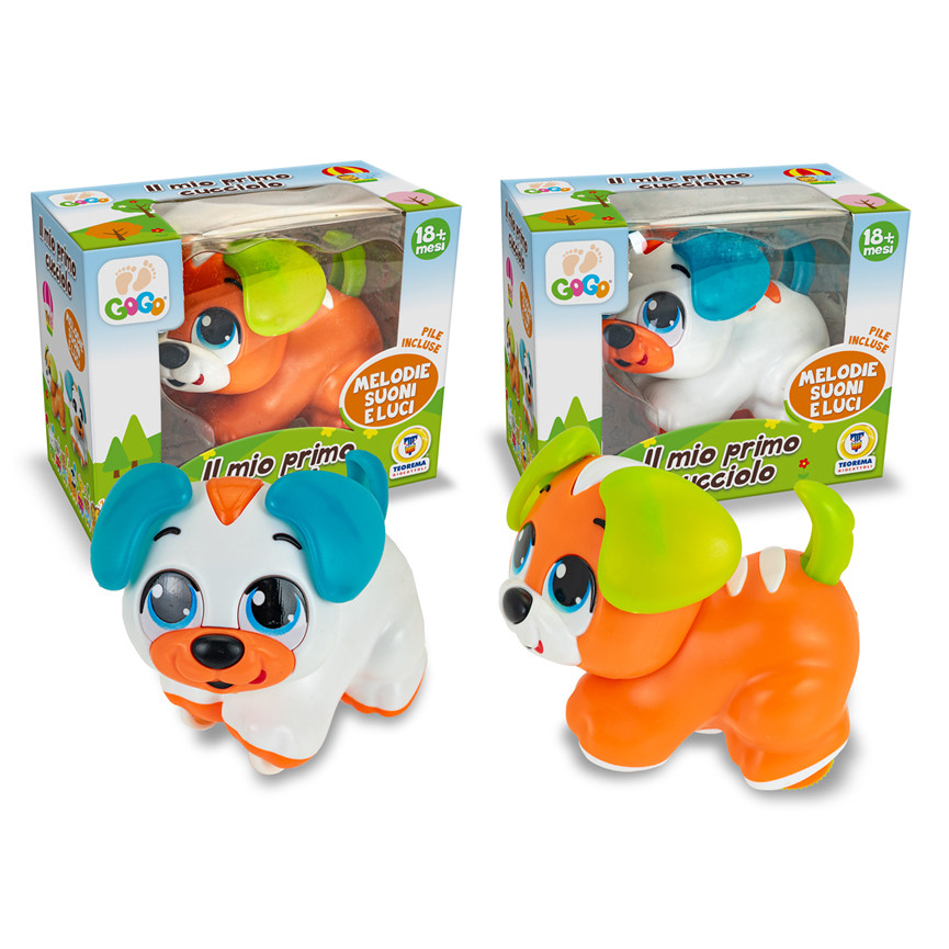 BABY PRIMO CUCCIOLO LUCI/SUONI/MELODIE 2 ASS 80528