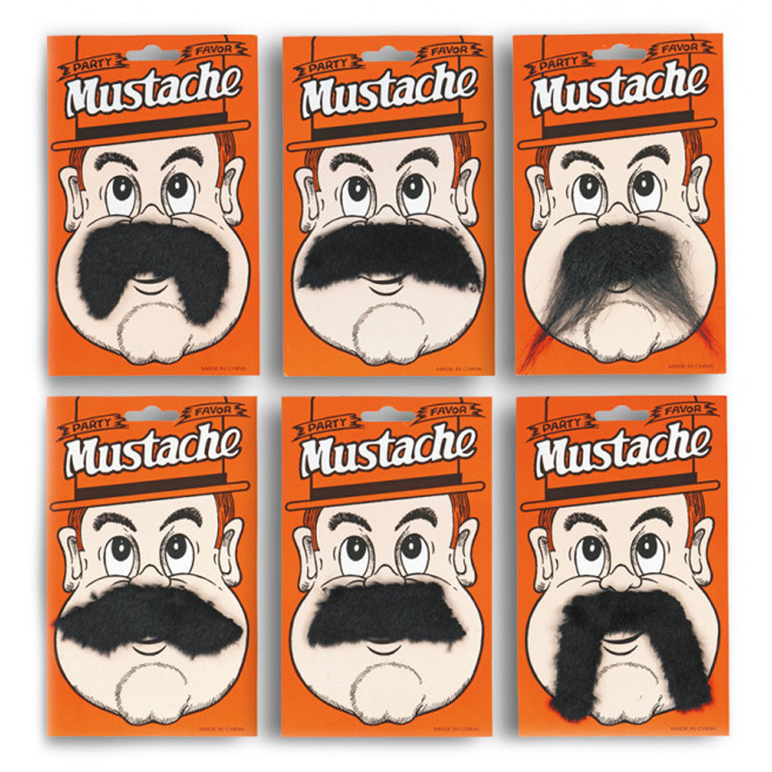 BAFFI NERI MODELLI ASSORTITI 05008