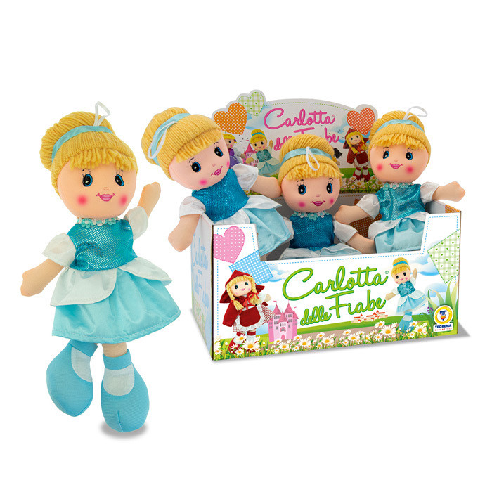 BAMBOLA PEZZA CARLOTTA CM30 CENERENTOLA 66578