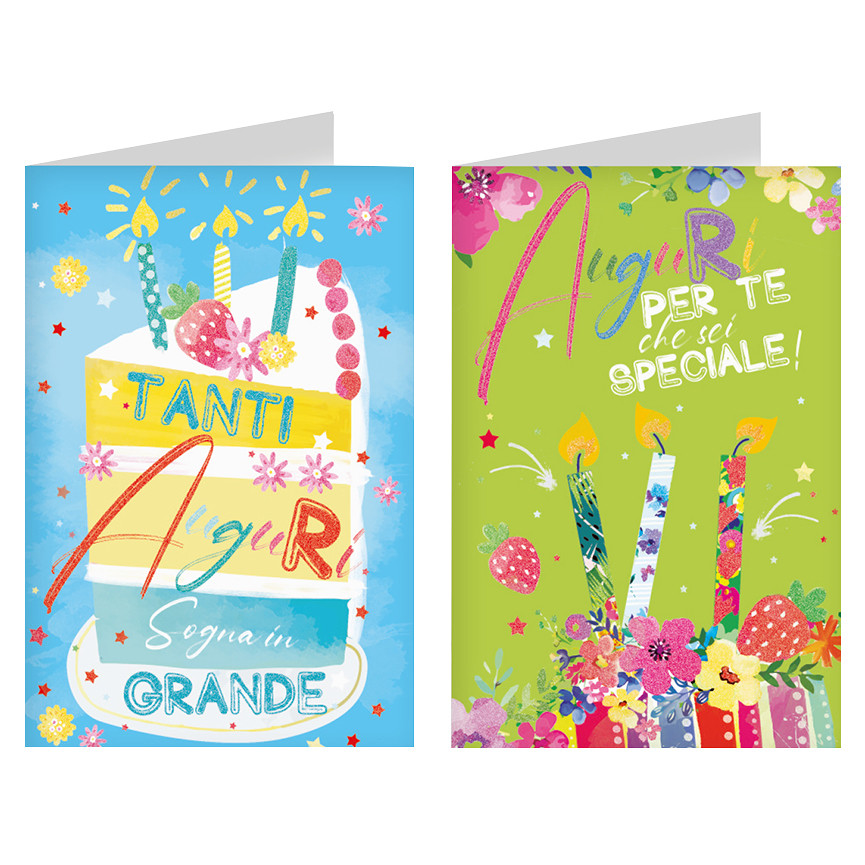 BIGL.T.A.TANTI AUGURI FEMMINILE GLITTER 07277702