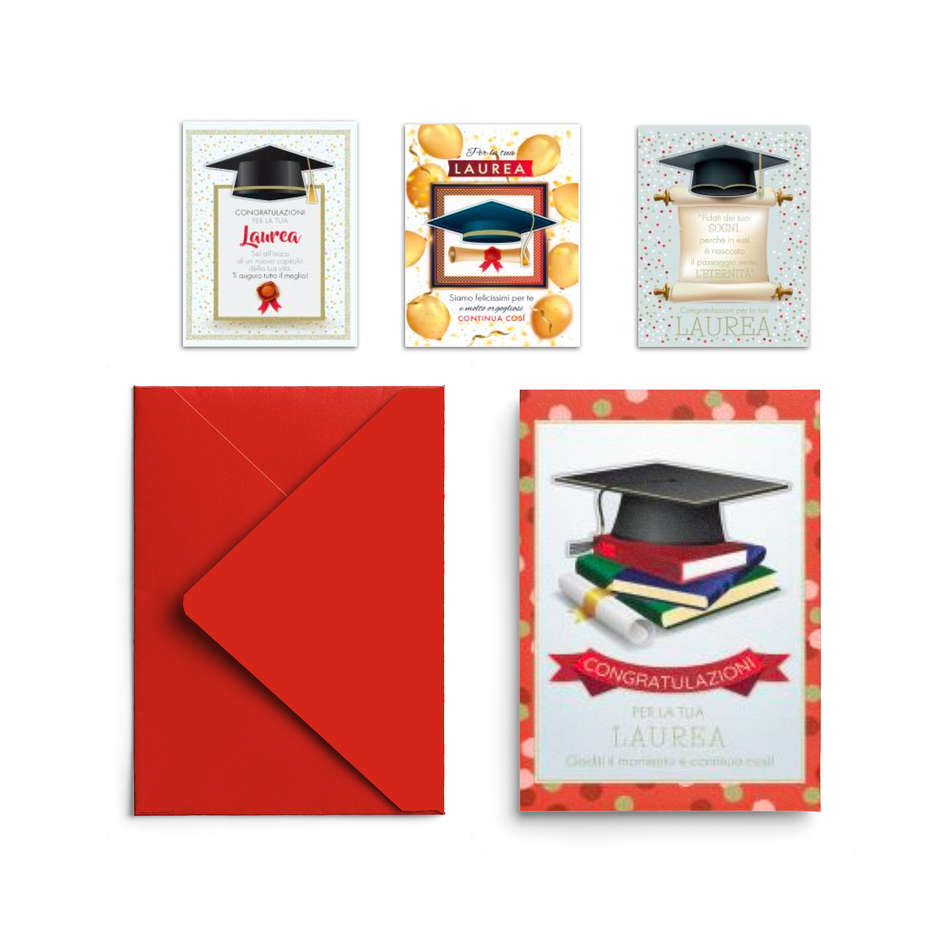BIGLIETTI LAUREA 3D DEDICATO A TE