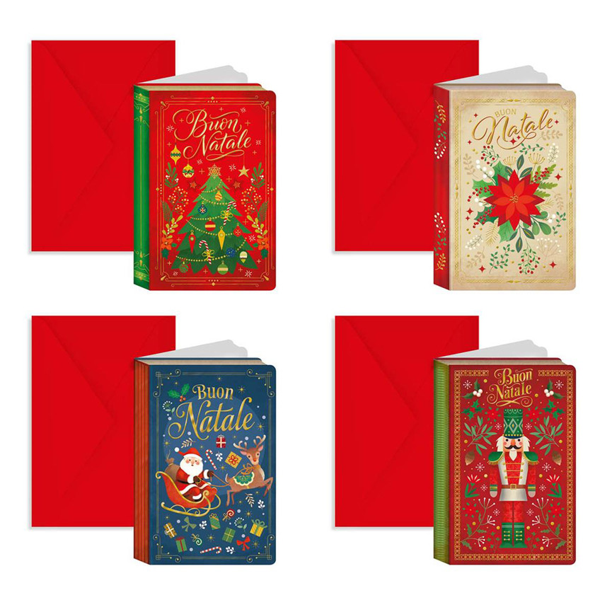 BIGLIETTI NATALE LIBRI STORIE NATALE