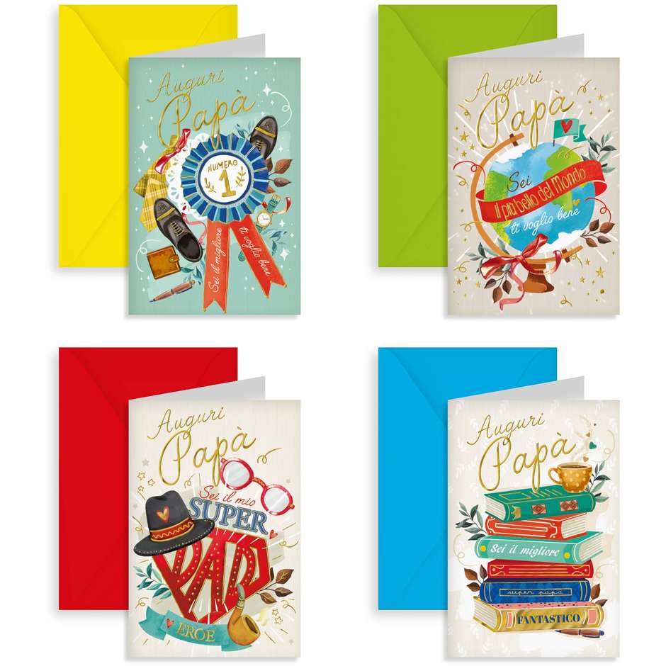 BIGLIETTI PAPA 4SOGGETTI