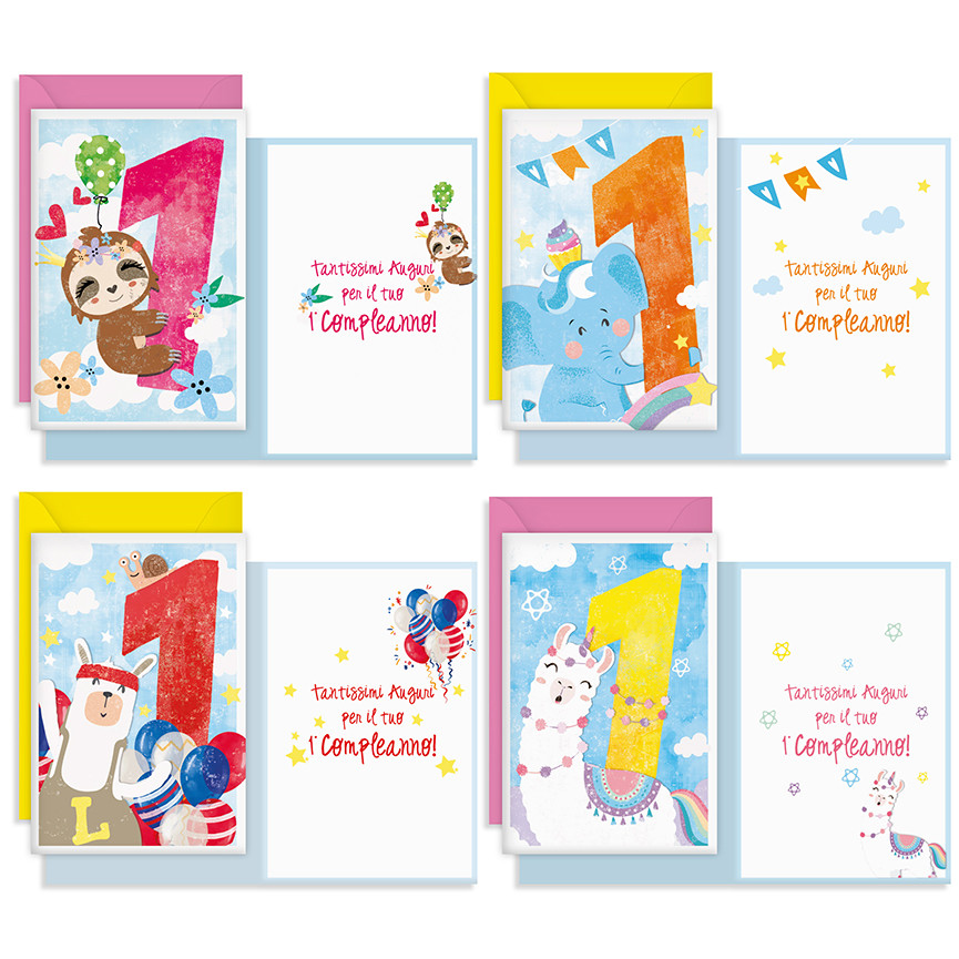 BIGLIETTO 1 ANNO ANIMALETTI GIOIOSI 07551802