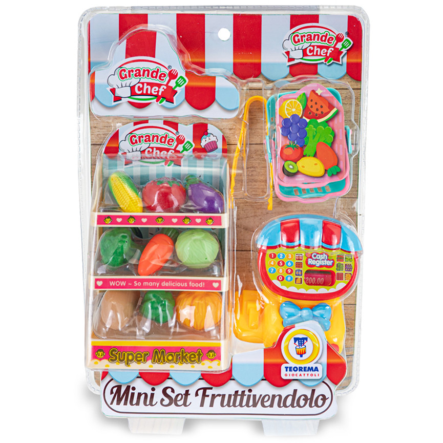 BLISTER CUCINA MINI SET FRUTTIVENDOLO 80689