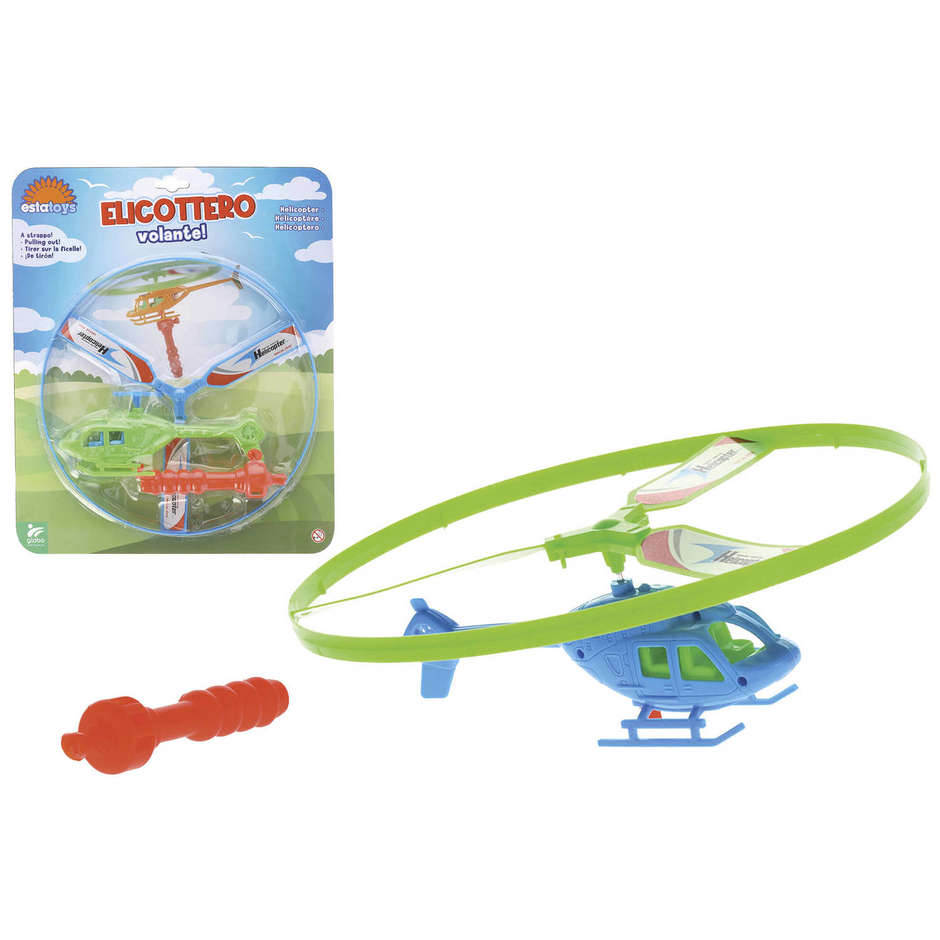 BLISTER ELICOTTERO A STRAPPO 2 COLORI ASS.