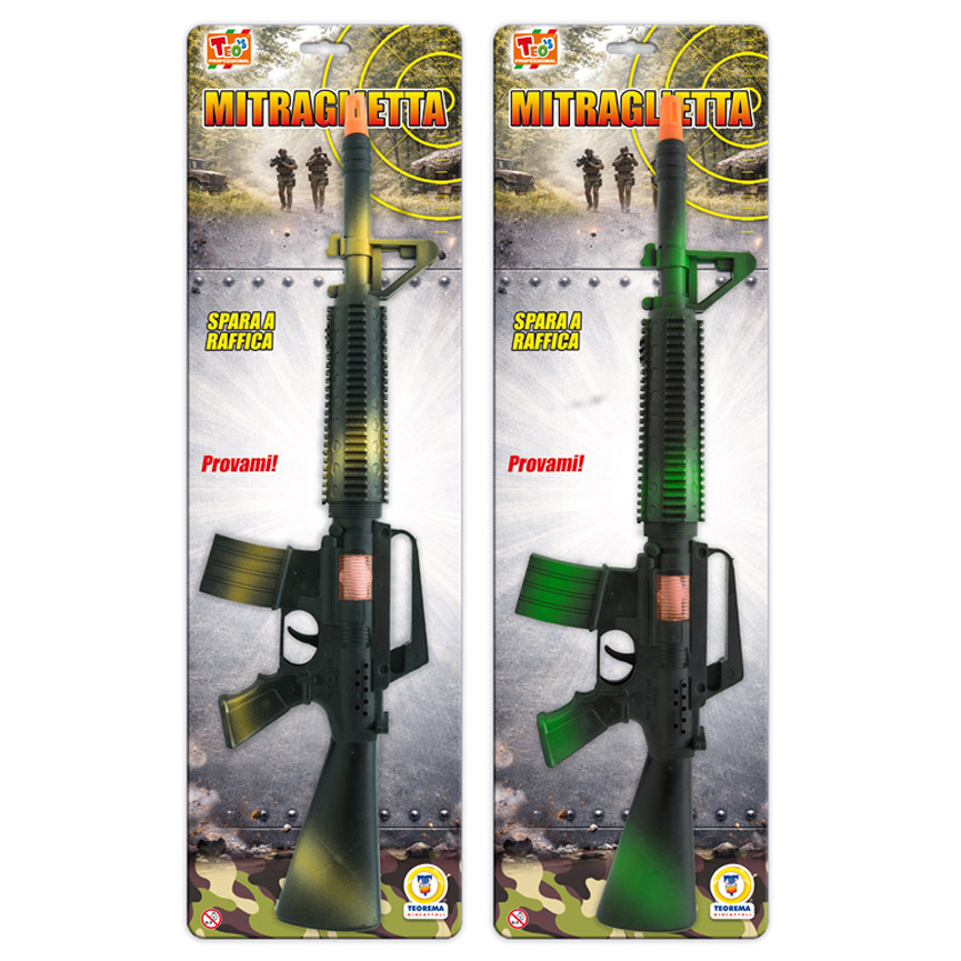 BLISTER MILITARY MITRAGLIETTA COL.ASS.65934