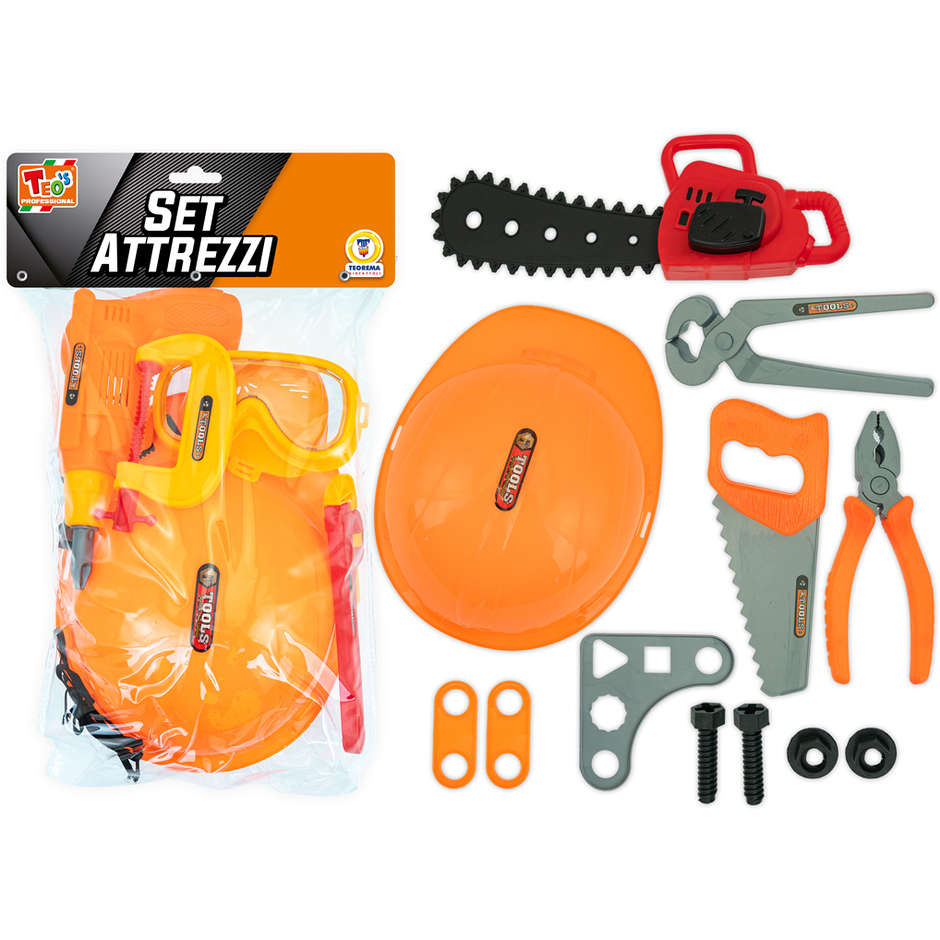 BLISTER PROFESSIONAL SET ATTREZZI C/CASCH. 80315
