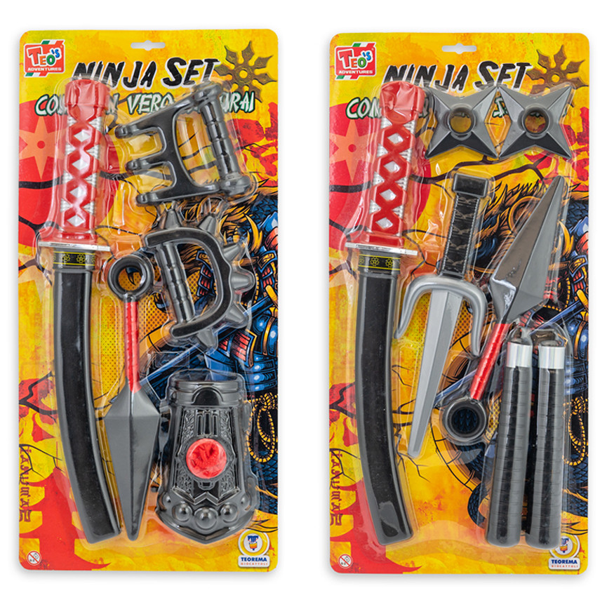 BLISTER SET NINJA 2ASS.68765