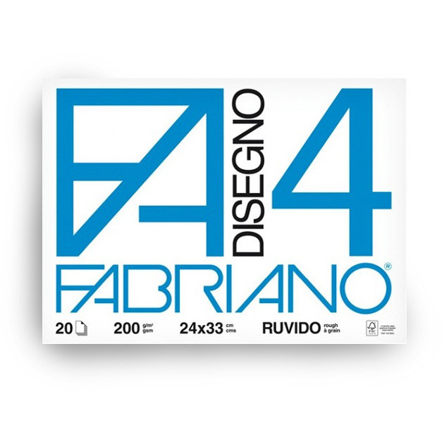 BLOCCO DISEGNO 24X33 F4 20FG RUVIDO