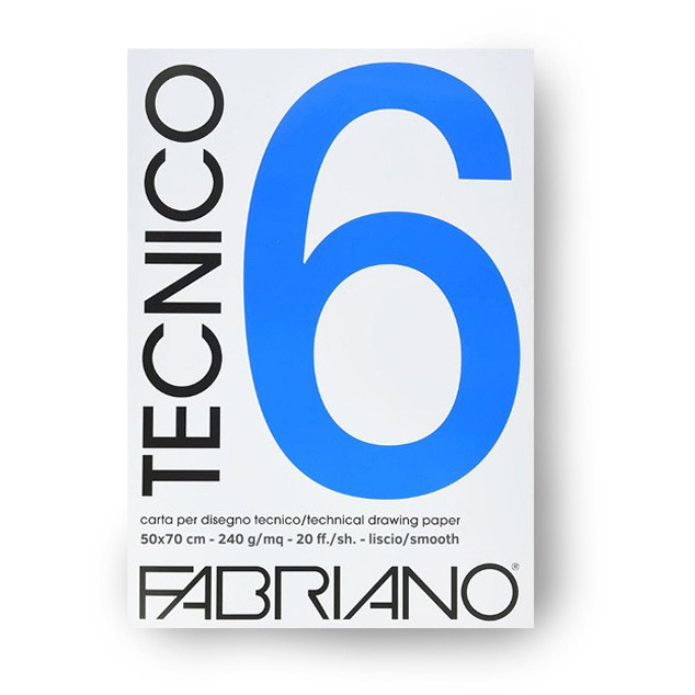 BLOCCO DISEGNO 50X70 T6 20FG 240GR LISCIO