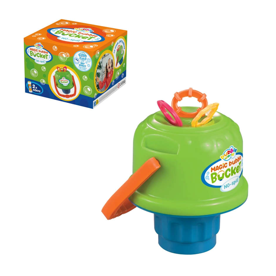 BOLLE DI SAPONE CON SECCHIO PER INTERNO