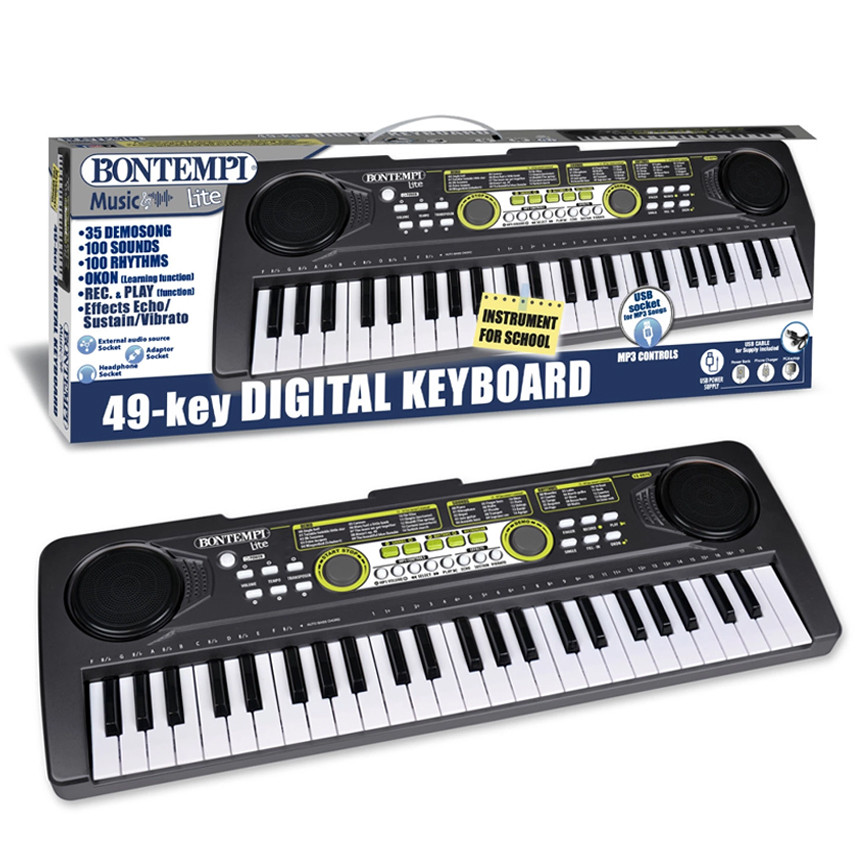 BONTEMPI TASTIERA SCUOLA DIGITALE 49 TASTI