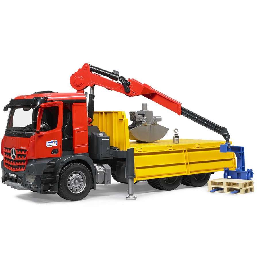 BRUDER CAMION MERCEDES CON GRU 03651