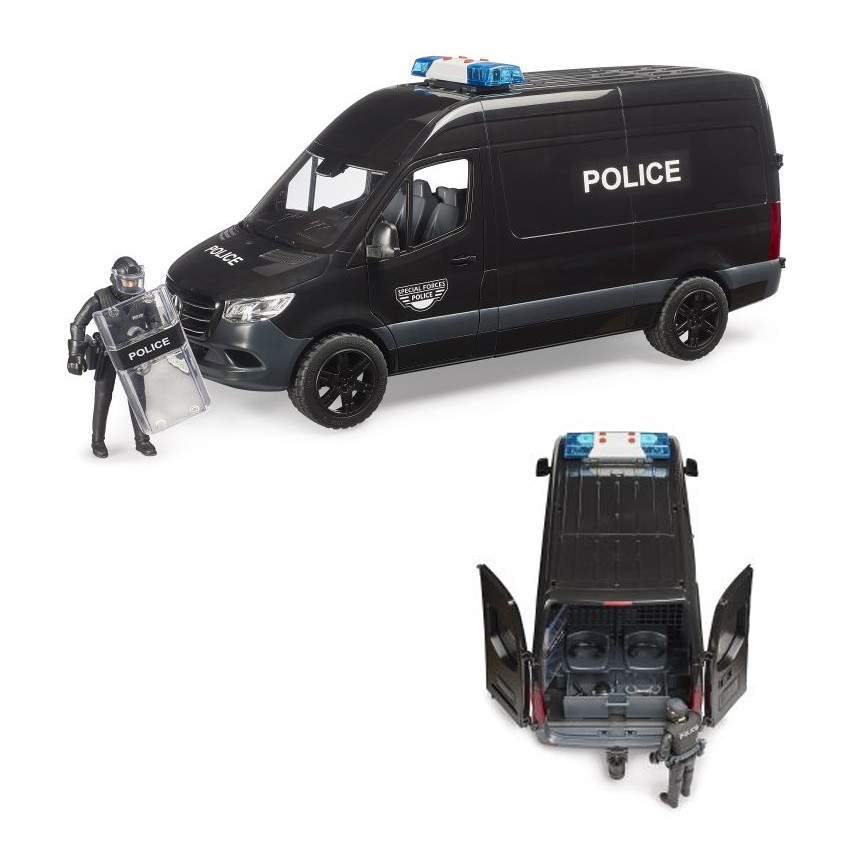 BRUDER CAMION POLIZIA FORZE SPECIALI
