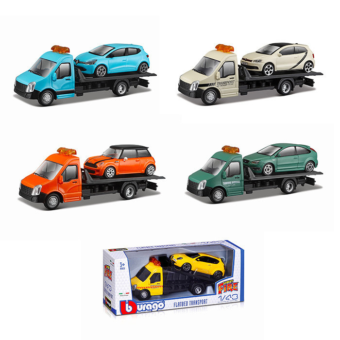 BURAGO 1:43 CARRO ATTREZZI 6 ASS