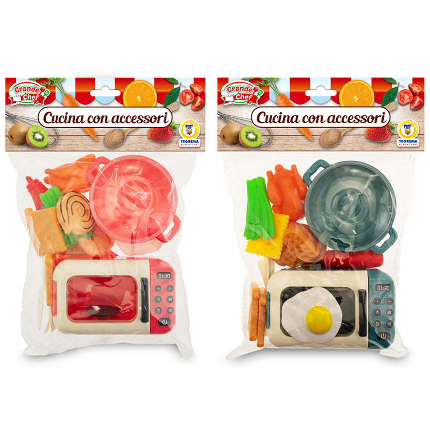 BUSTA CUCINA PLAYSET CUCINA C/MICROONDE 80734