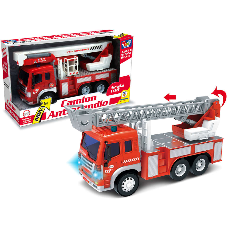 CAMION POMPIERI LUCE E SUONI