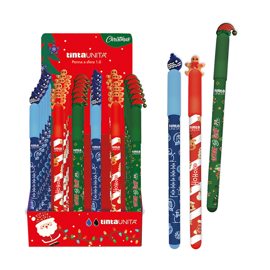 CANCELLABILI NATALE 0.7 T.UNITA INK BLU/NERO