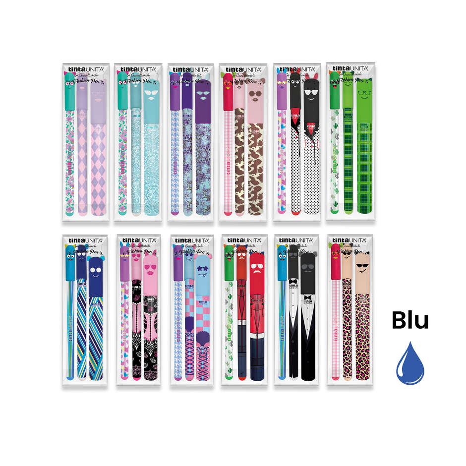 CANCELLABILI T.UNITA FASHION 2SF+1REF BLU 63211