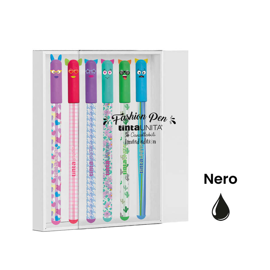 CANCELLABILI T.UNITA LIMITED 6 SFERE IN PACK NERO