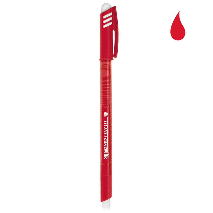 CANCELLABILI TRATTO CANCELLIK ROSSO